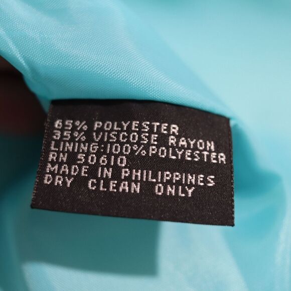 Kasper Vintage Blue Skirt Suit 10 - Picture 16 of 16